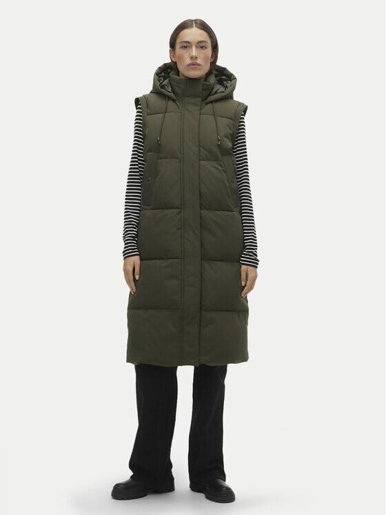 

Пуховик стандартного кроя Vero Moda, серый