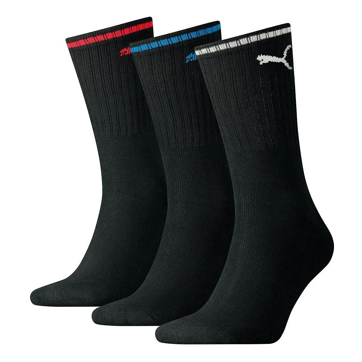 

Спортивные носки, 3 пары Puma, цвет Schwarz/Schwarz