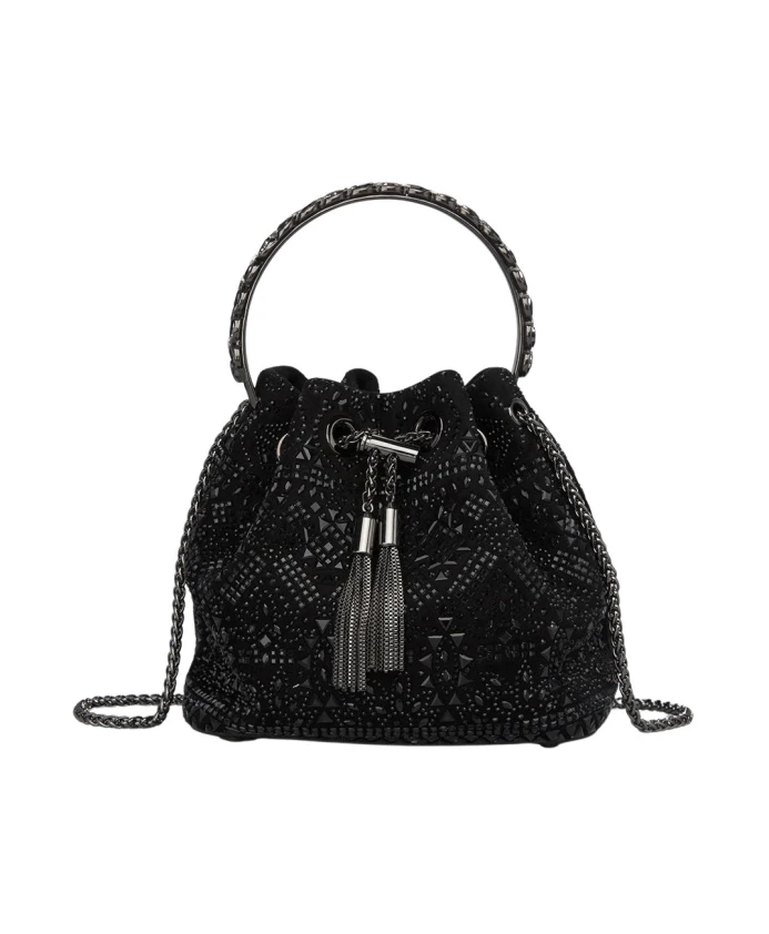 

Сумка-Мешок со стразами Alma En Pena, черный