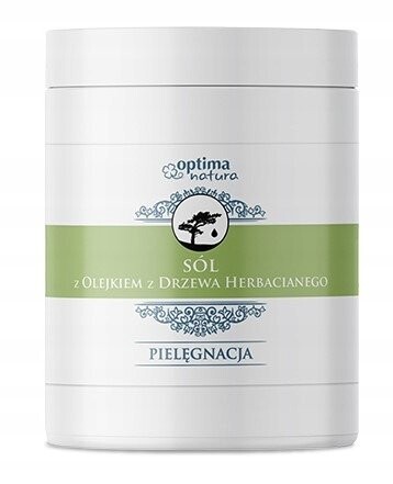

Соль с маслом чайного дерева, 1 кг. Optima Natura