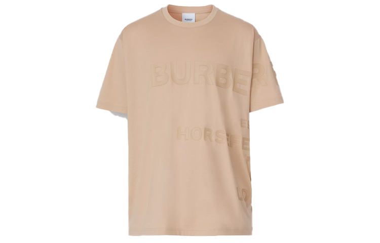 

Футболка оверсайз Horseferry Print Cotton от Burberry, Мягкий рыжевато-коричневый