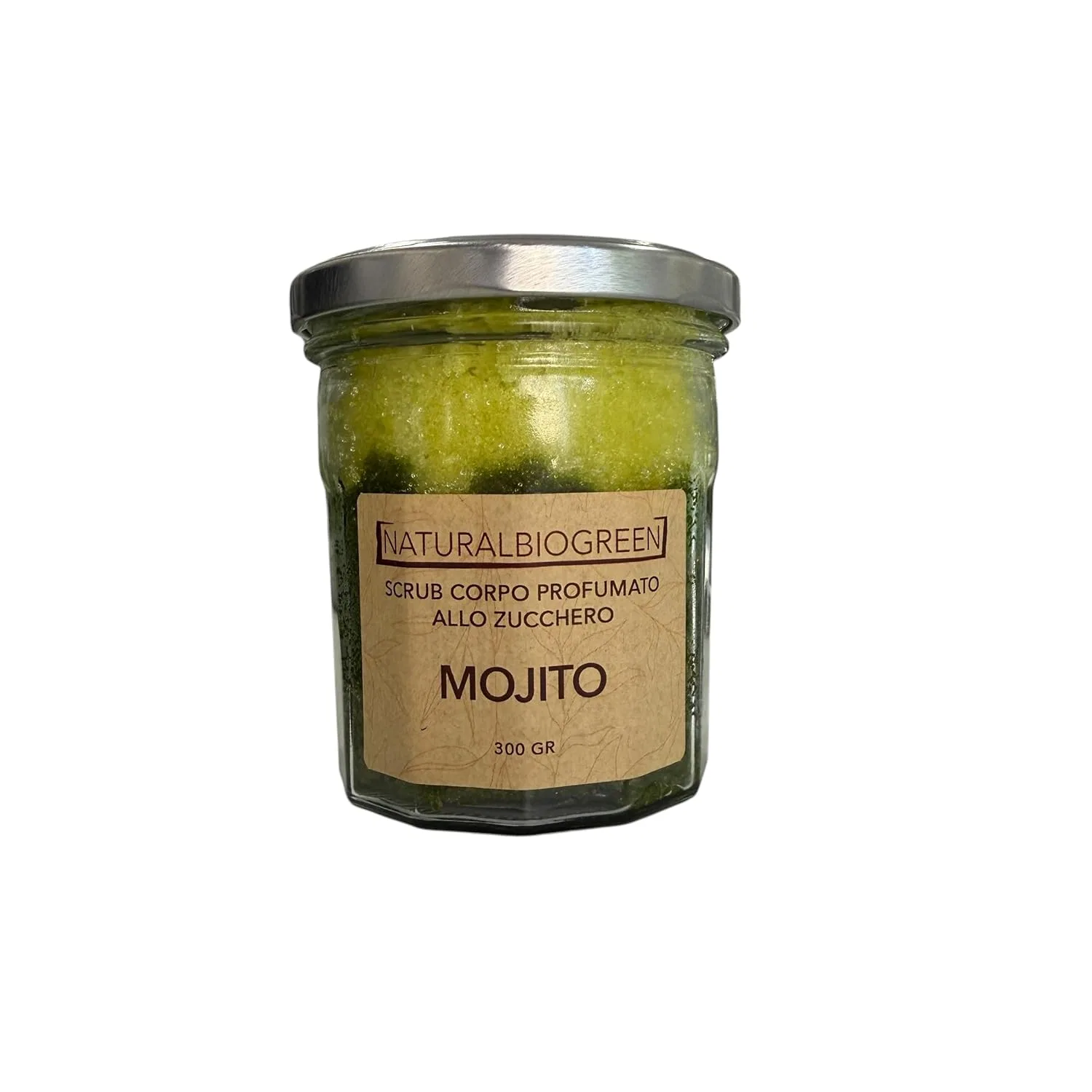Скраб для тела Mojito, Naturalbiogreen, 300 г