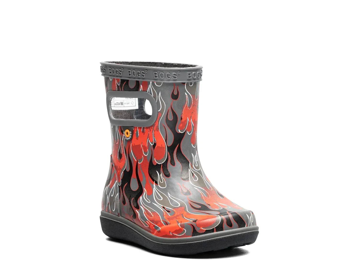 Резиновые сапоги Skipper II Fire Flame, Bogs, серый/мультиколор