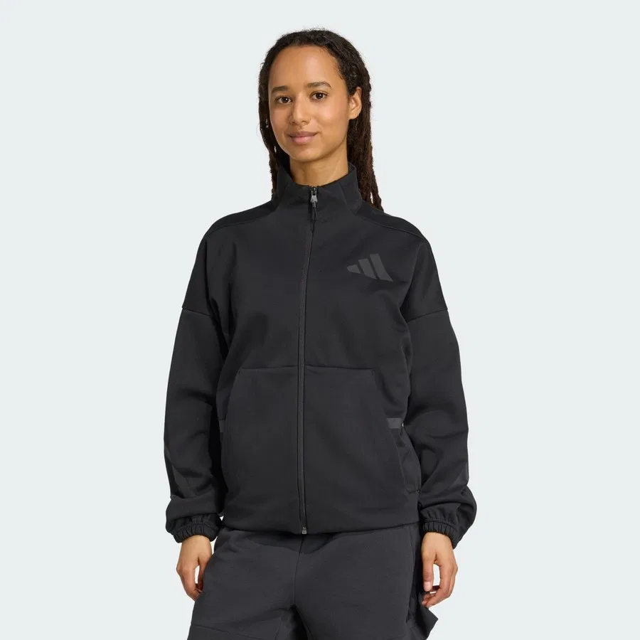 Женский спортивный топ Z.n.e. Track Top adidas, Красный