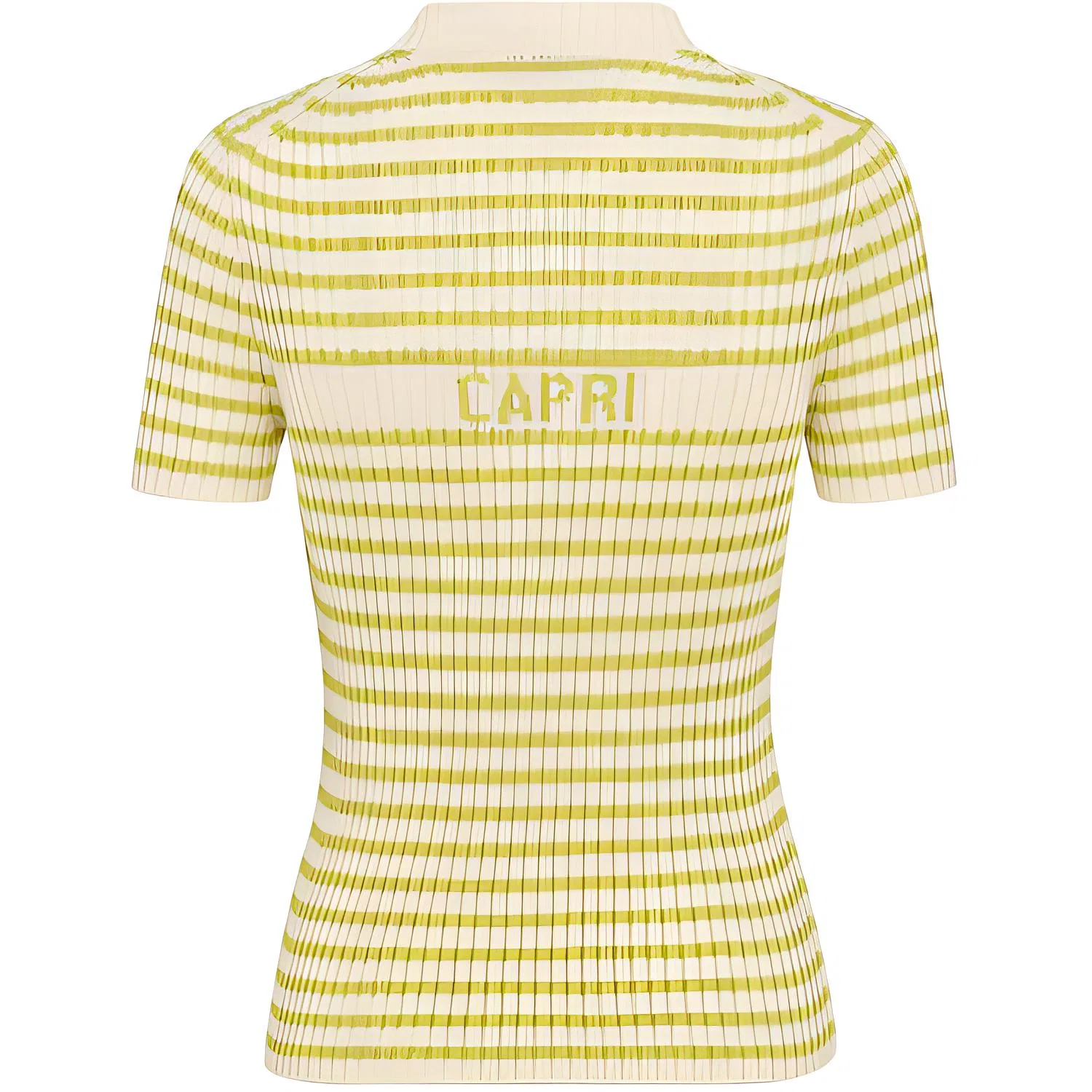 Женская футболка с круглым вырезом прямого кроя Yellow DIOR, Yellow — фото 3