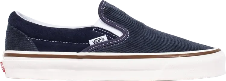 

Кеды Vans Classic Slip-On 98 DX Corduroy Navy, синий