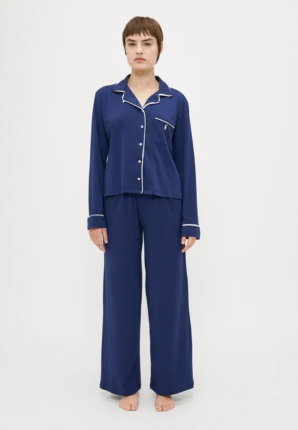 Комплект пижамы из джерси Polo Ralph Lauren, темно-синий
