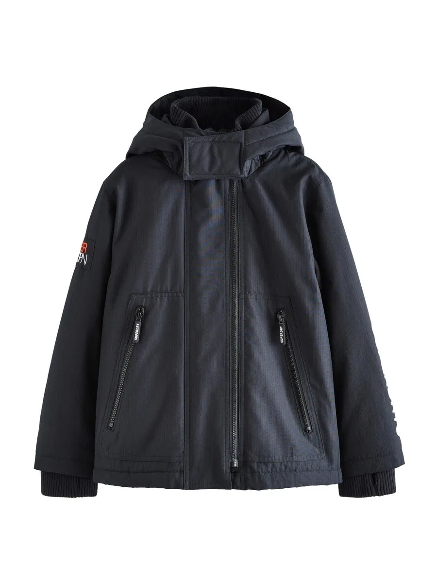 Куртка Superdry & Co межсезонья, черная