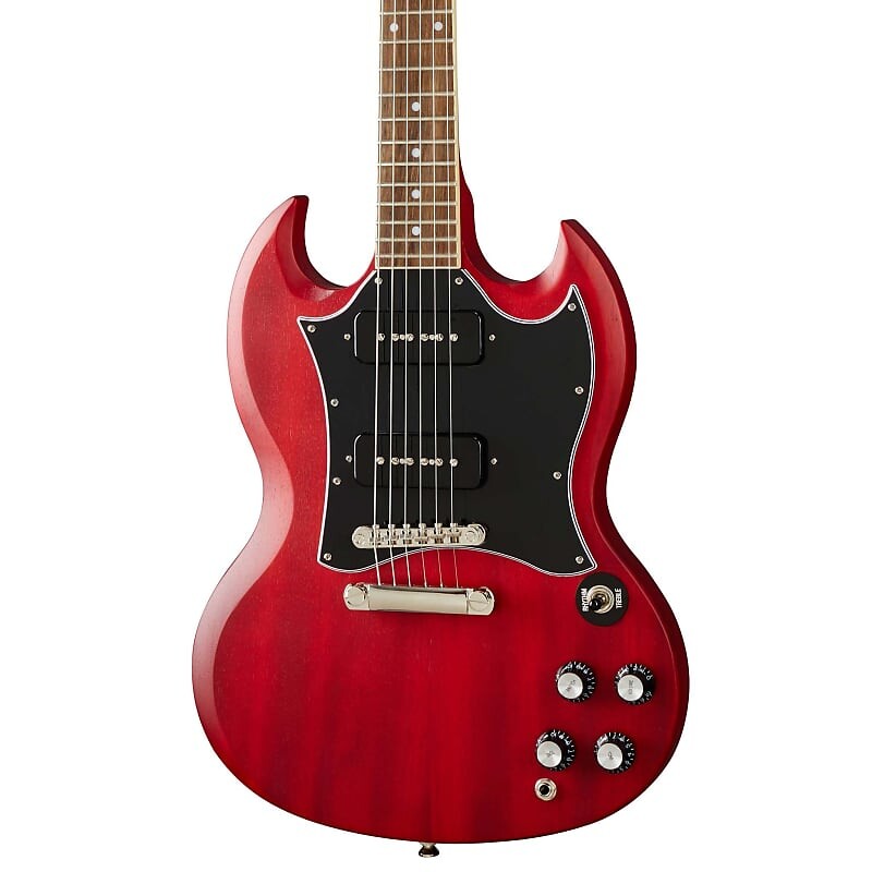 

Epiphone SG Classic Worn P-90s - Worn Cherry