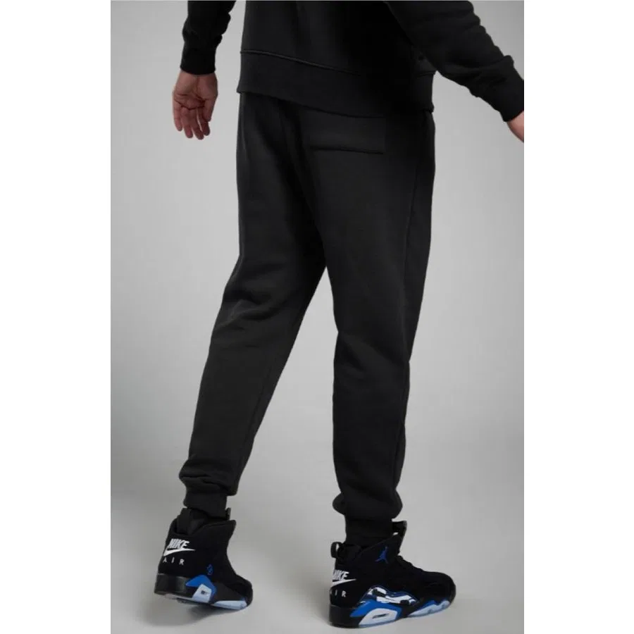 Спортивные штаны из флиса с принтом Jordan Fleece Jumpman Nike, Черный — фото 4