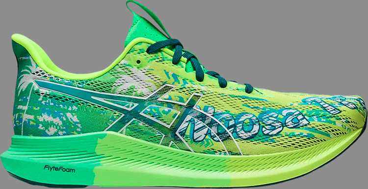 Кроссовки noosa tri 14 'tropical - safety yellow' Asics, желтый - фото