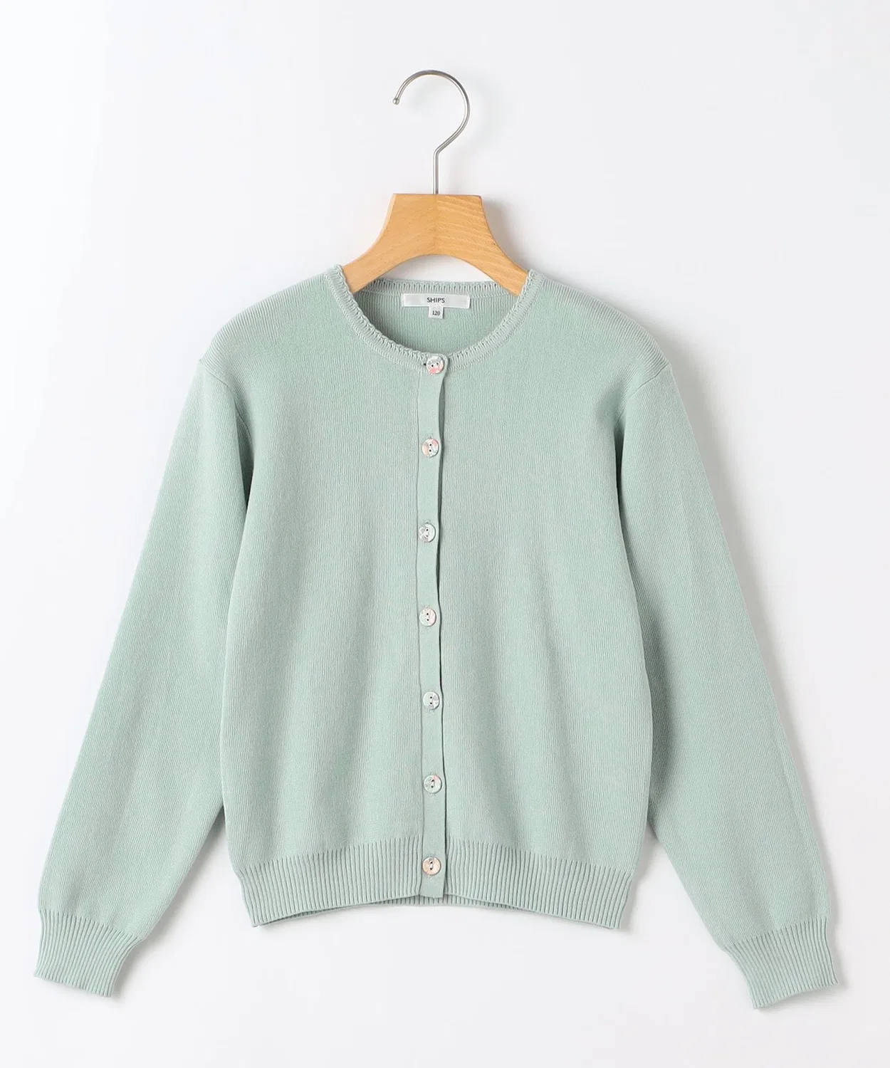 Детский кардиган с принтом Michelle SHIPS, Light Green