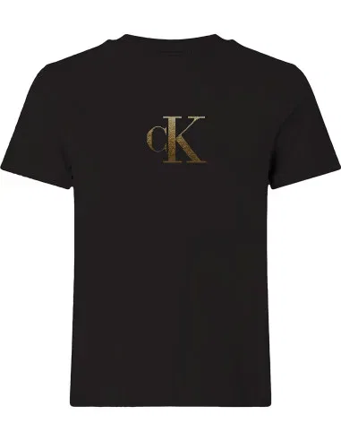 Футболка с принтом KHN 001 Calvin Klein, черный