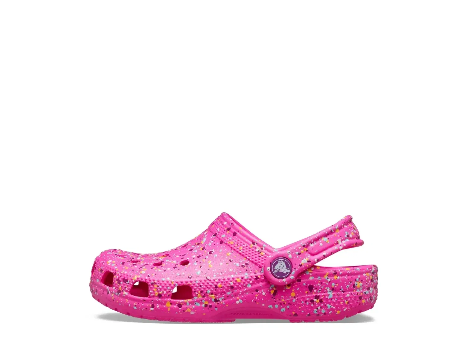 Сабо Classic Paint Splatter Clog, Crocs, разноцветный — фото 2