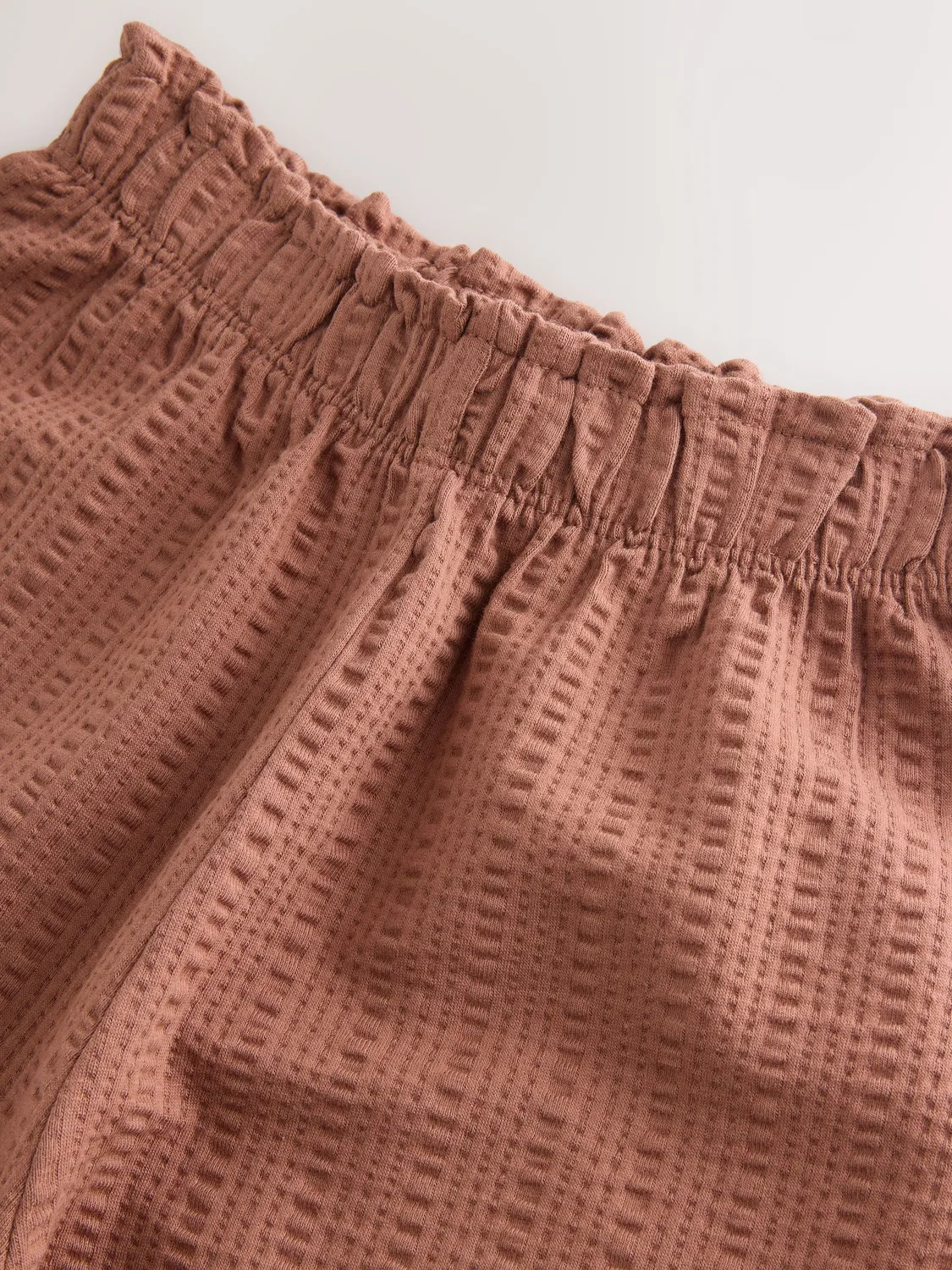 Шорты-блумеры текстурированные, модель Bloomer Trousers Next, коричневый — фото 3