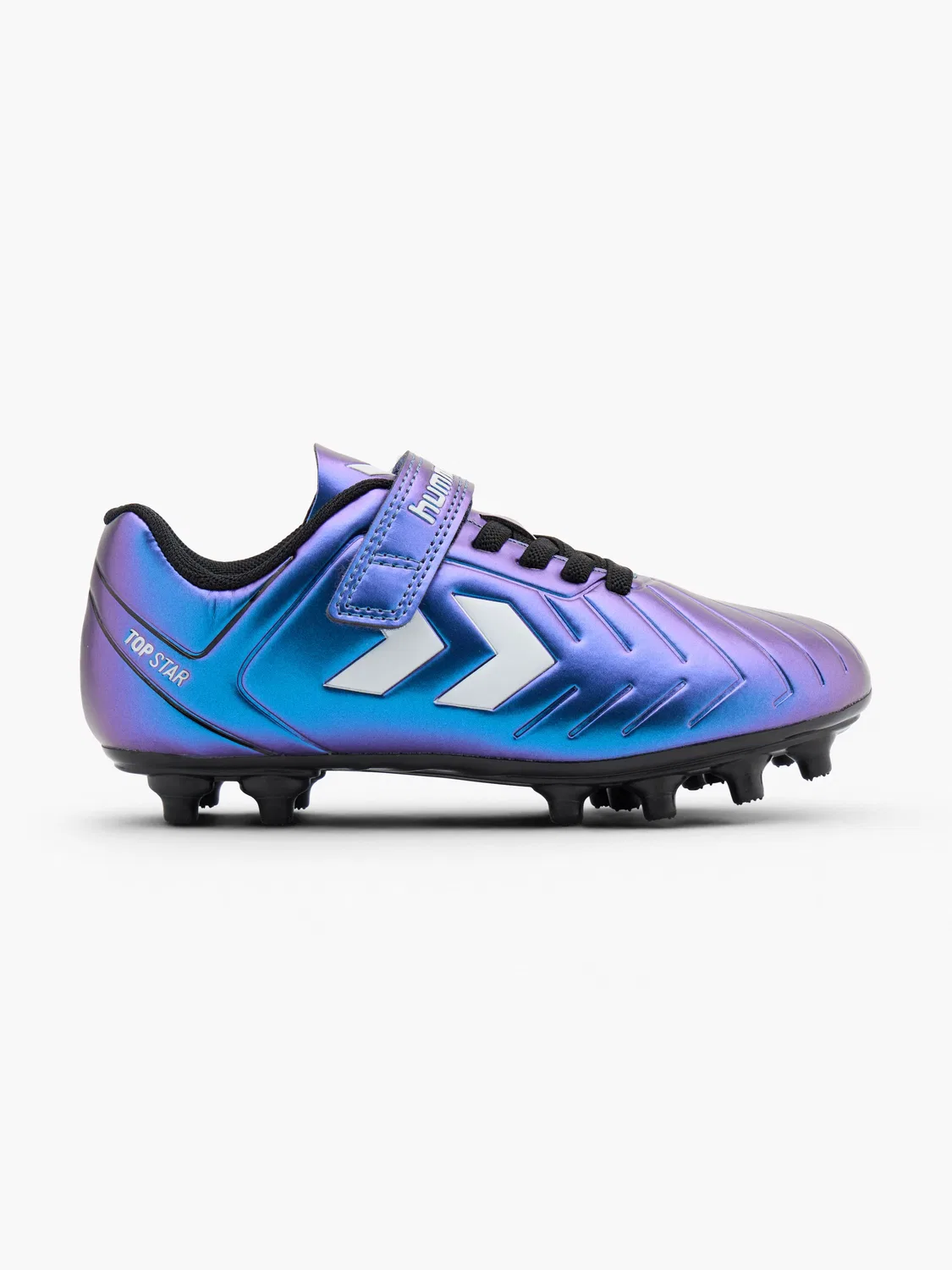 Детские футбольные бутсы TOP STAR F.G. 2.0 VC JR hummel, синий