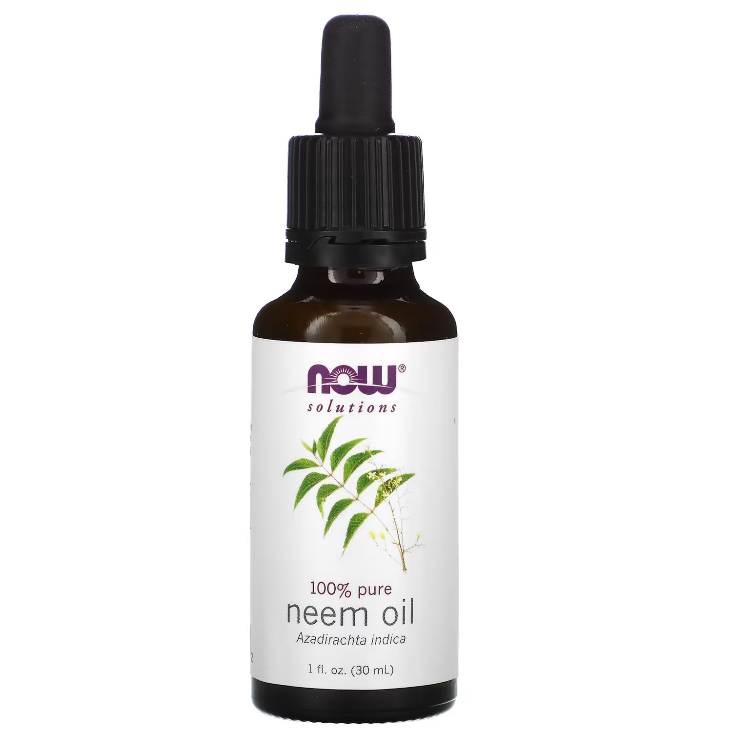 

NOW Foods 100% чистое масло нима, 30 мл