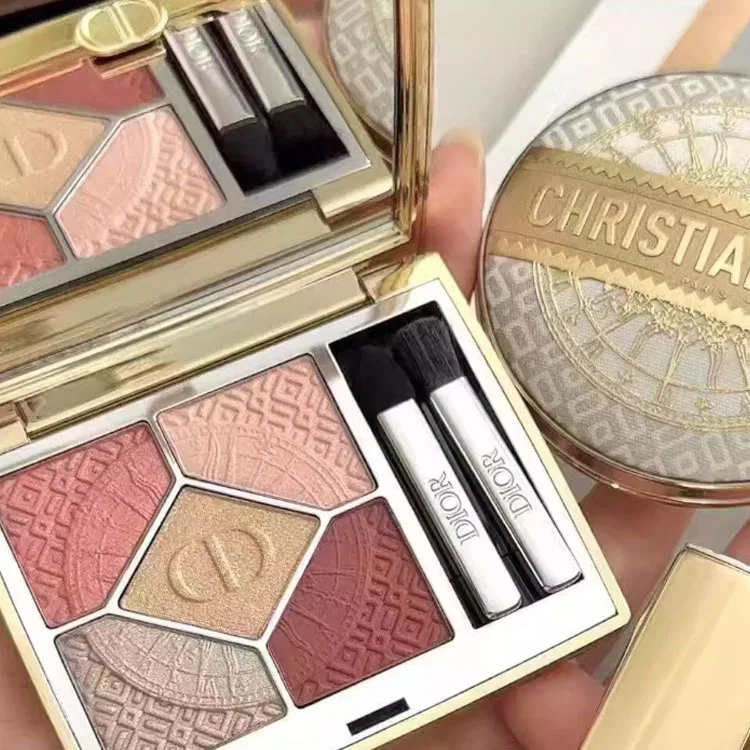 Женские тени для век с матовым и шиммерным финишем, модель 2024 Christmas Limited Edition, DIOR, #863 — фото 4