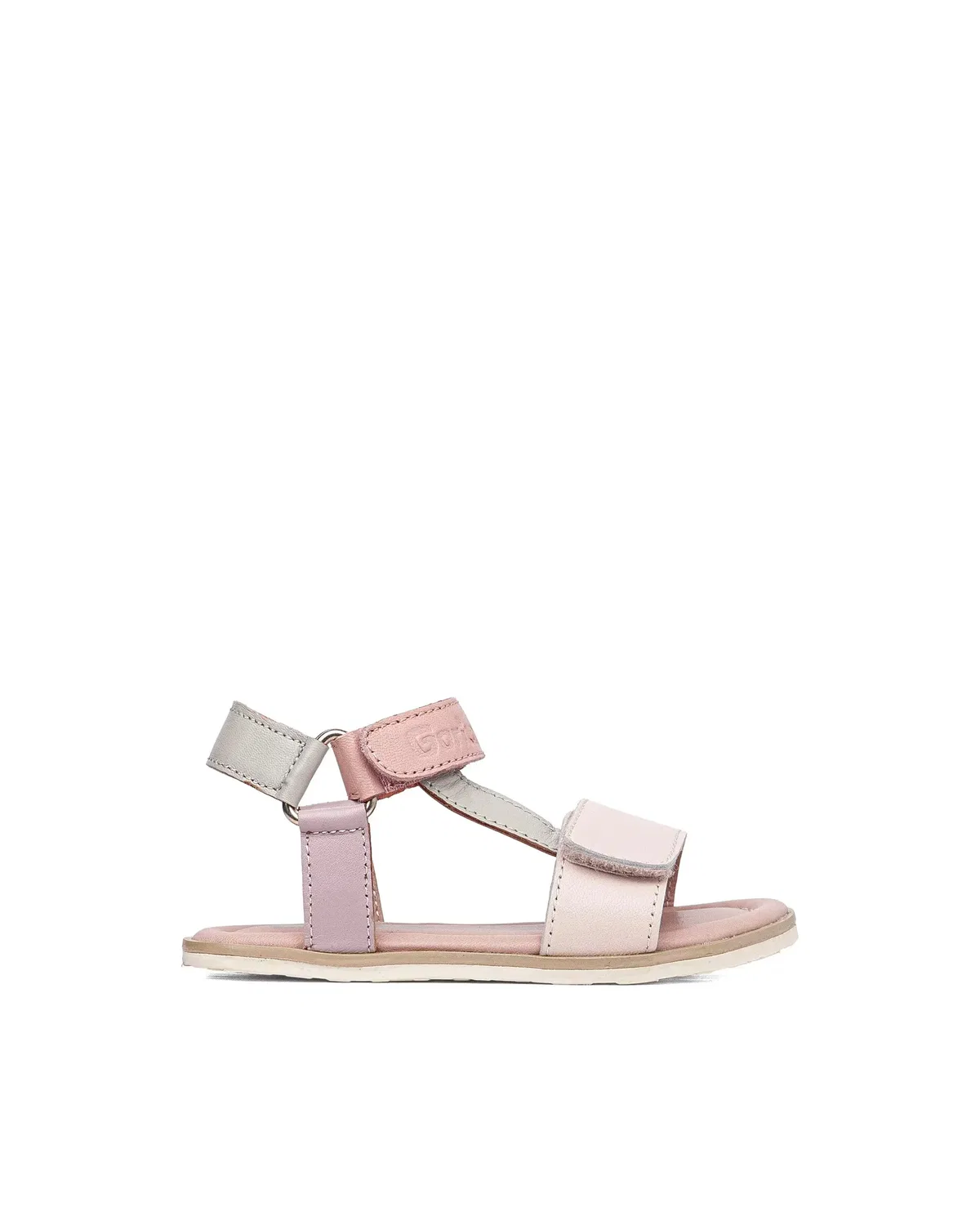 Детские сандалии для девочек кожаные Exagon Barefoot Gorila, Nude