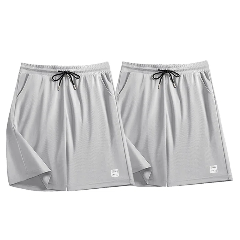 Детские шорты повседневные хлопковые MINISO, Light Gray+Light Gray