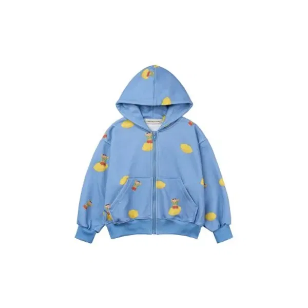Худи-бомбер Simply dodo zip up hoodie, La Maison De Dodo, синий