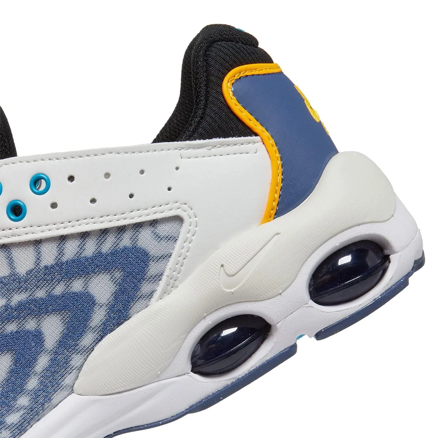 Детские кроссовки для мальчиков с амортизацией NIKE Air Max TW, Bianco Blu Laser Arancione — фото 3