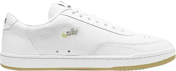 

Кроссовки Nike Court Vintage Premium 'White Gum', белый