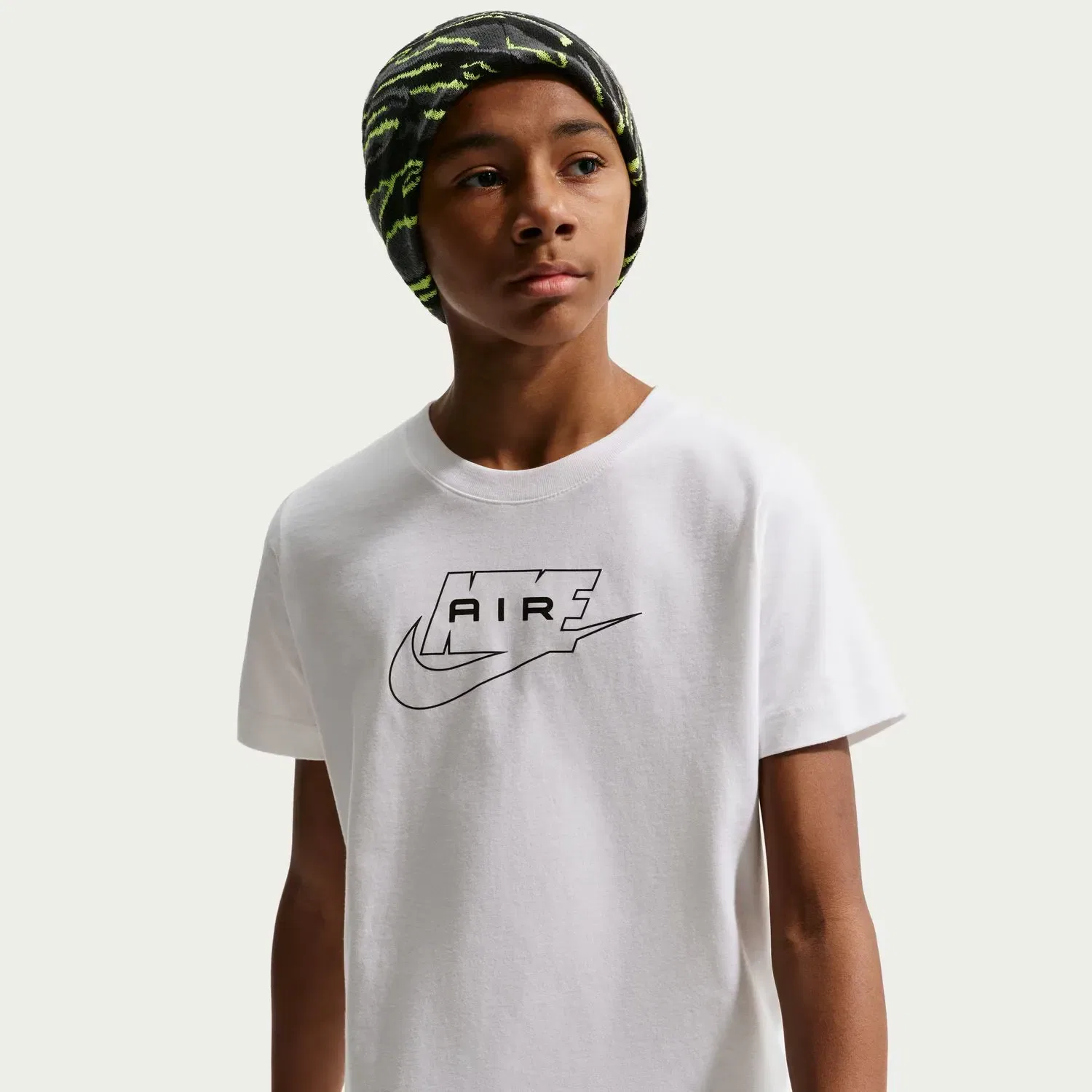 Детская футболка для мальчиков хлопковая Sportswear Tee Air Nike, Blanco