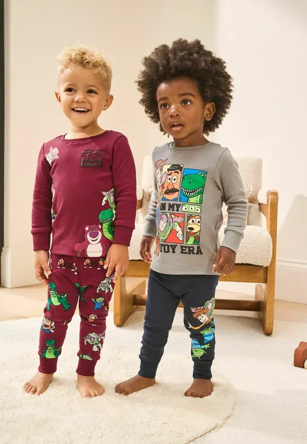 Пижамный комплект из 2 предметов, хлопок, Regular fit, Next, multi toystory — фото 4