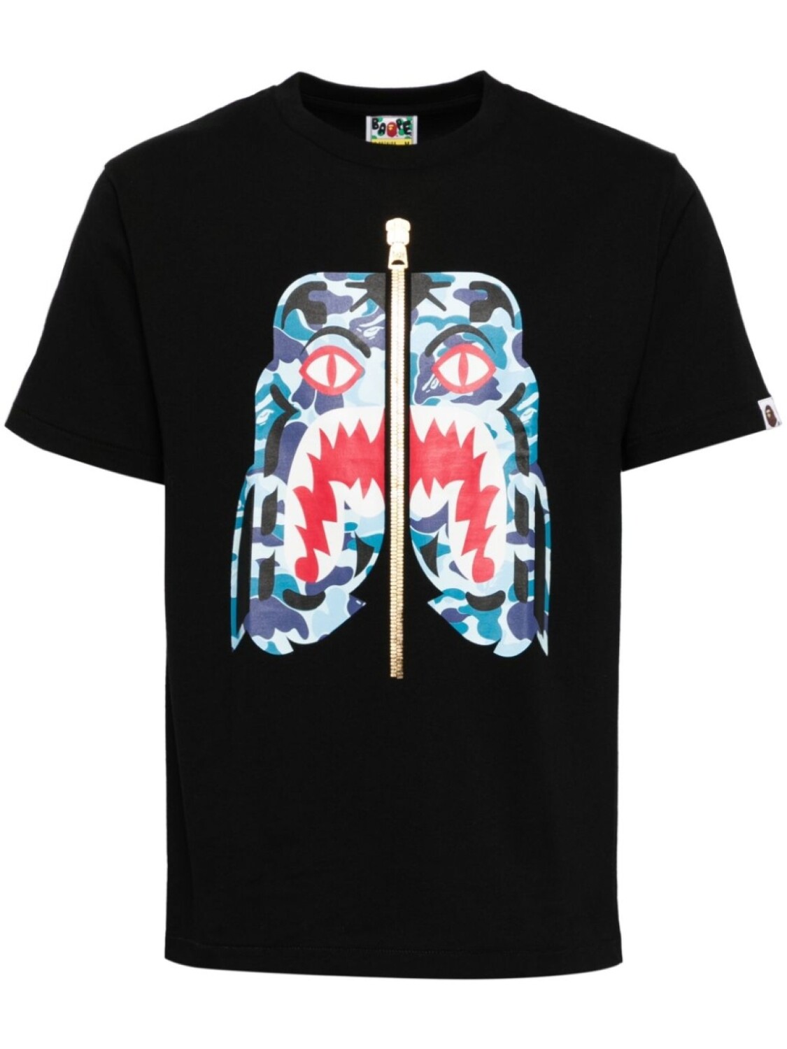 

A BATHING APE футболка с графичным принтом, черный