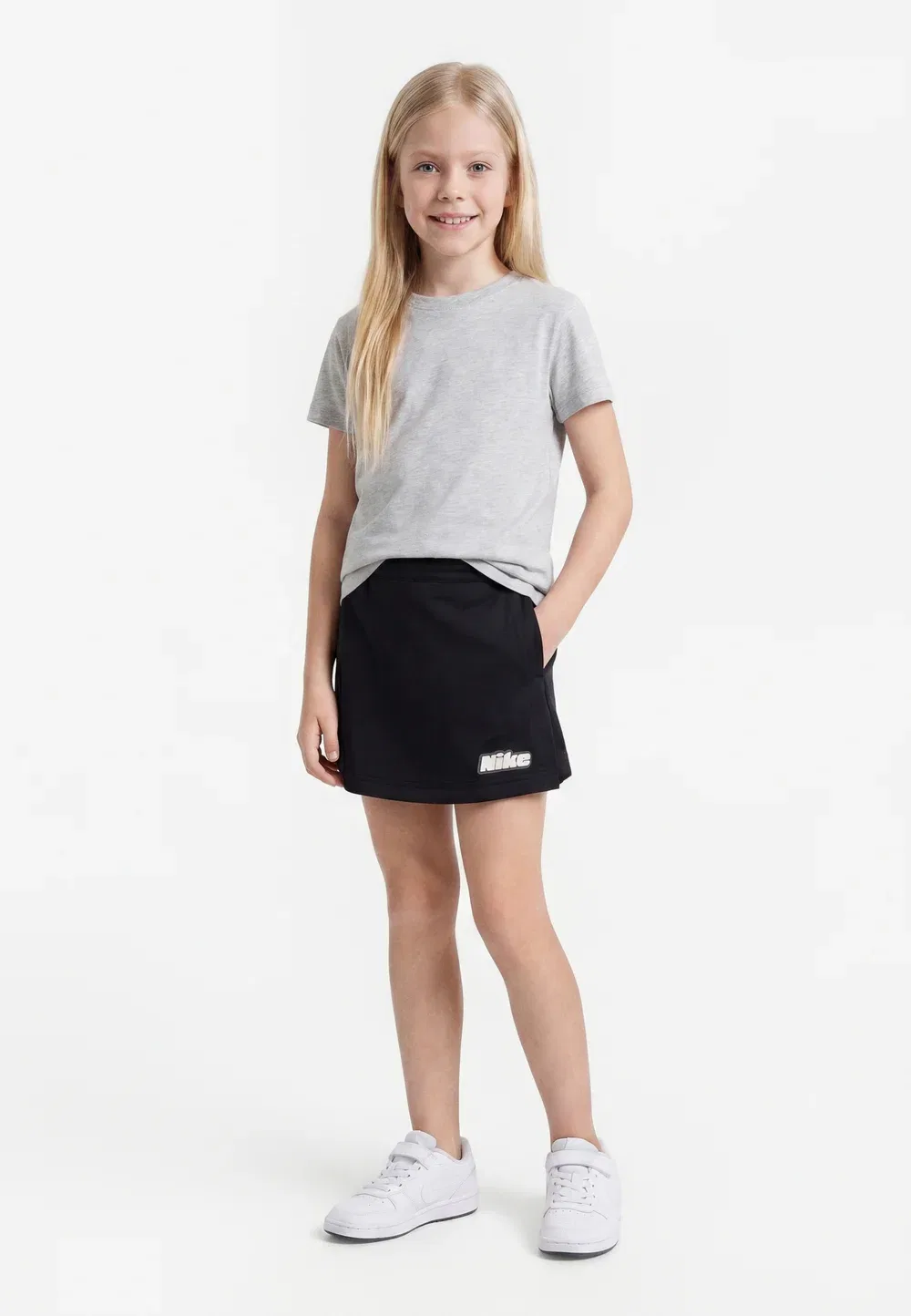 Мини-Юбка Nike Sportswear, Black/White