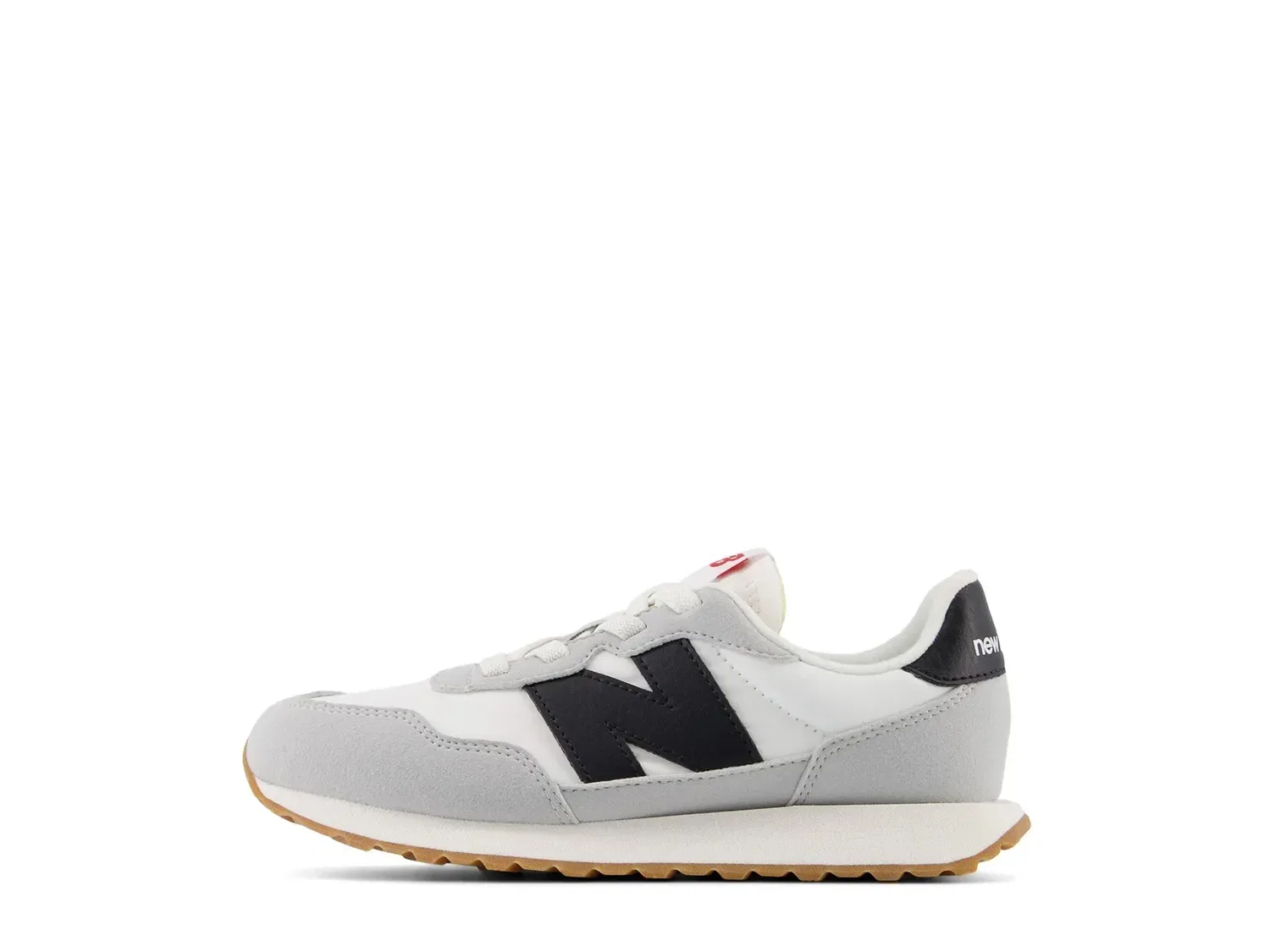 Кроссовки slip-on 237, детские, New Balance, белый/черный — фото 2