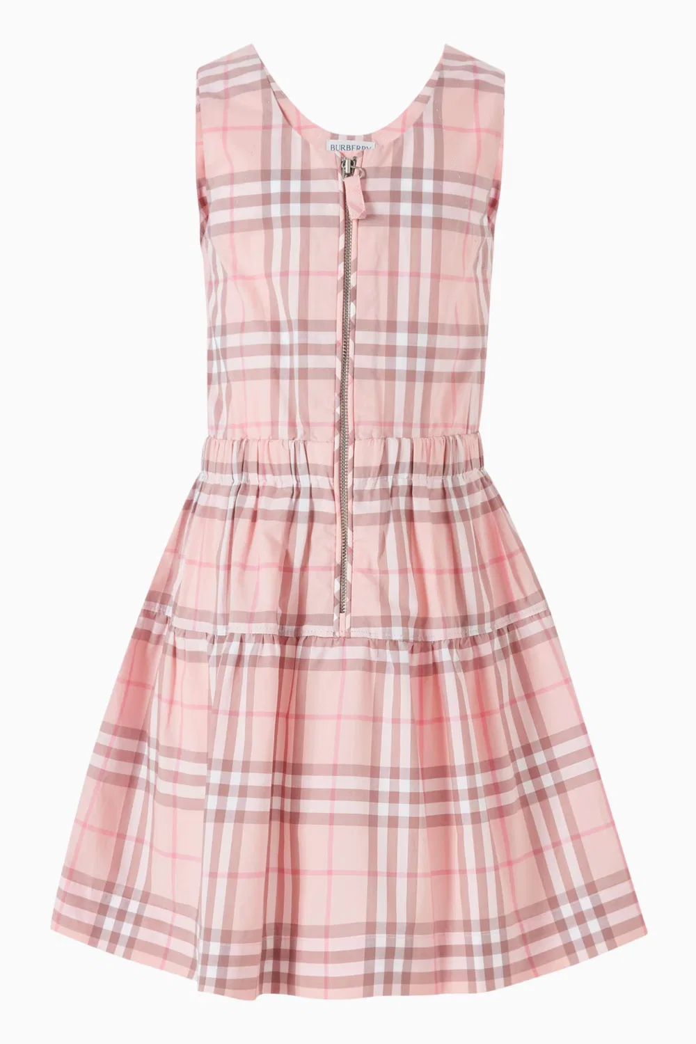 Платье с принтом в клетку Raven Burberry