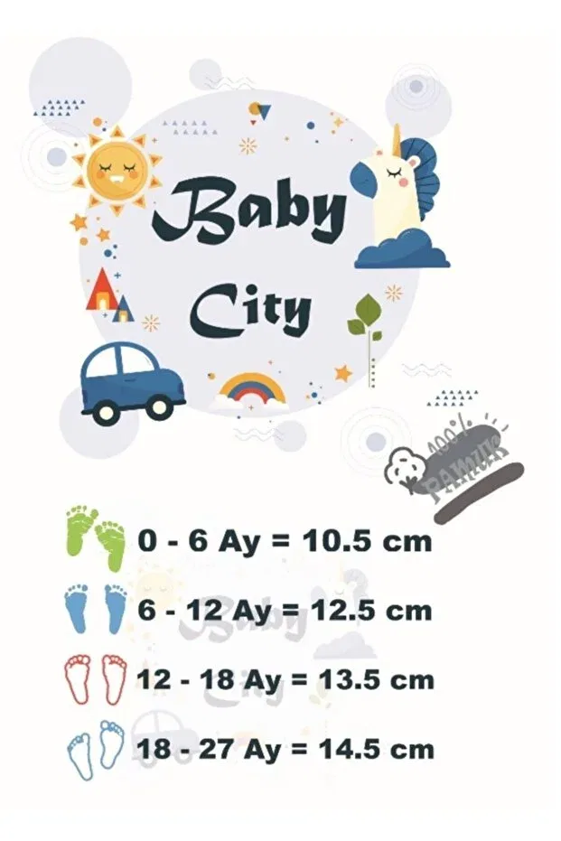 Детские пинетки для новорожденных с принтом Babycitytr, Black — фото 3