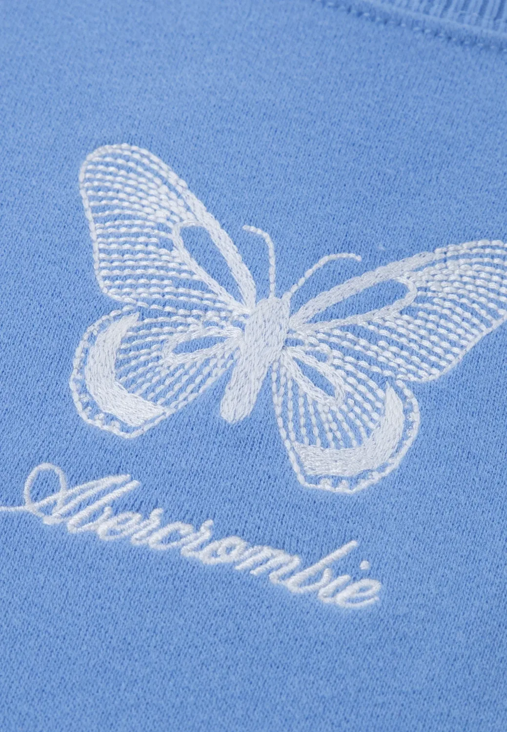 Толстовка Abercrombie & Fitch, Vista Blue — фото 4