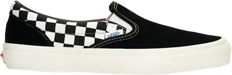 

Кеды Vans Modernica x OG Classic Slip-On LX Checkerboard, черный