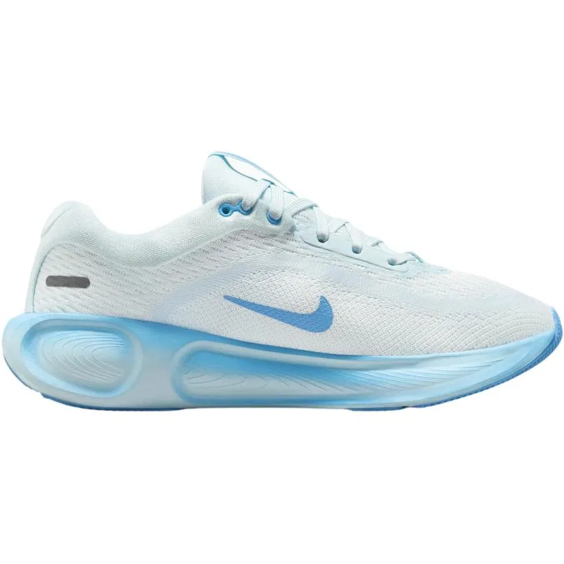 Детские кроссовки для мальчиков с сетчатым верхом Stellar Ride Nike, Peak White/Glacier Blue/Soccer Ball Blue — фото 3