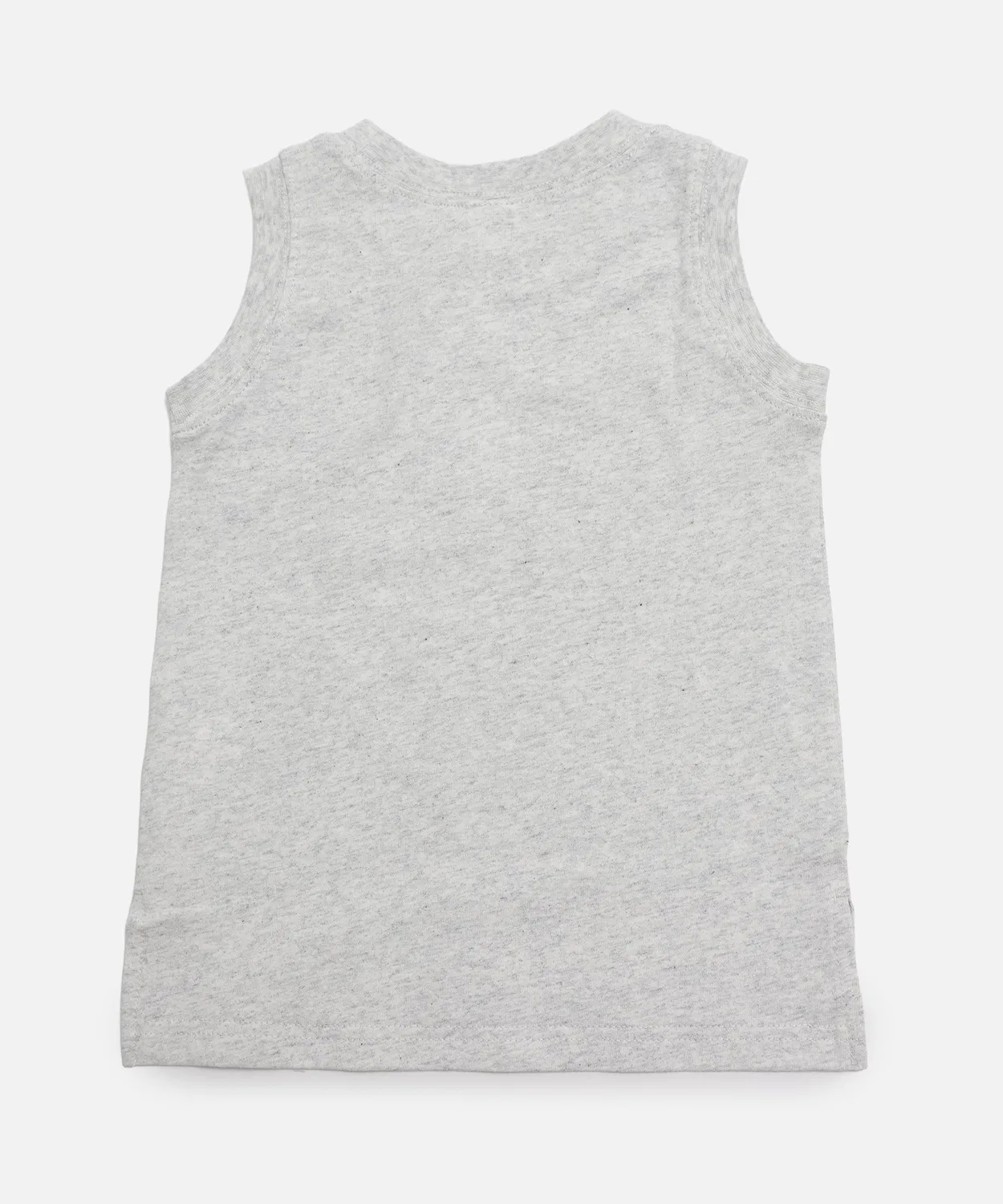 Детский хлопковый танк без рукавов, модель Basic, chil2, Cream — фото 3