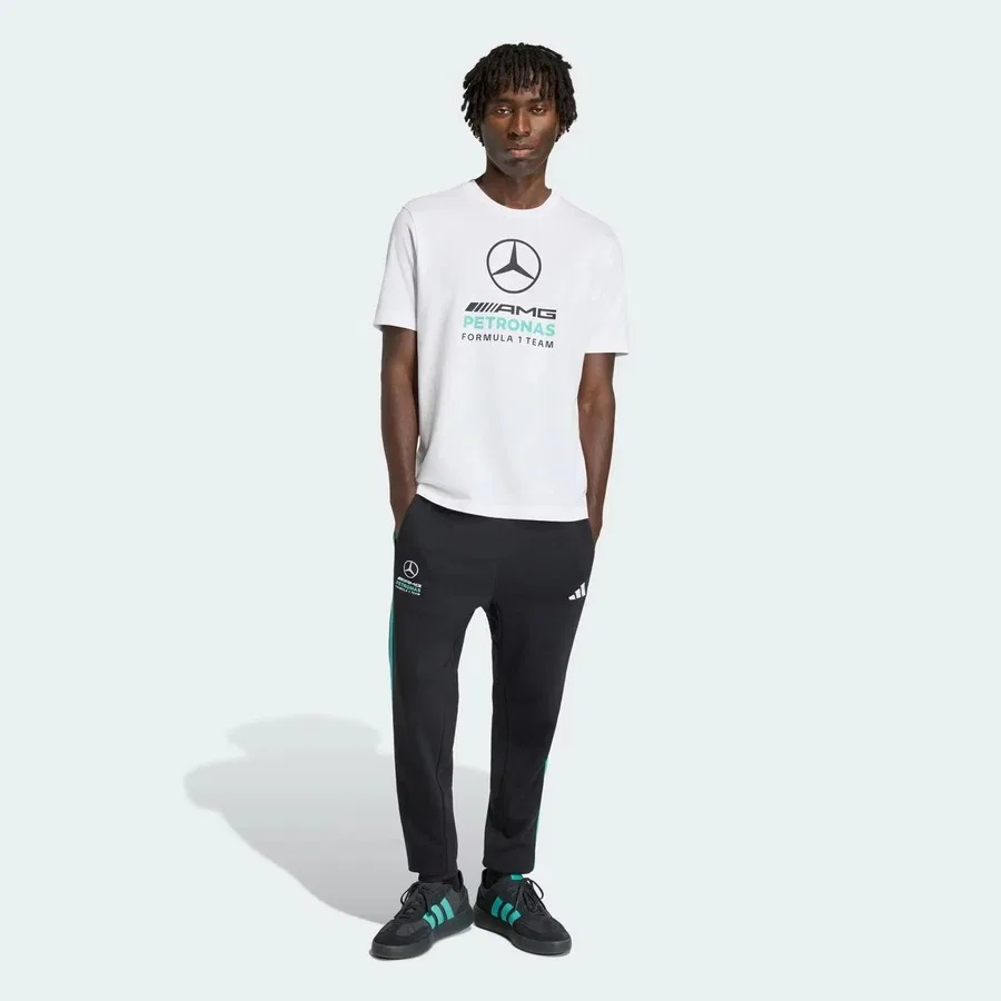 Футболка Mercedes Amg Petronas Formula 1 Team Dna adidas, Белый — фото 3