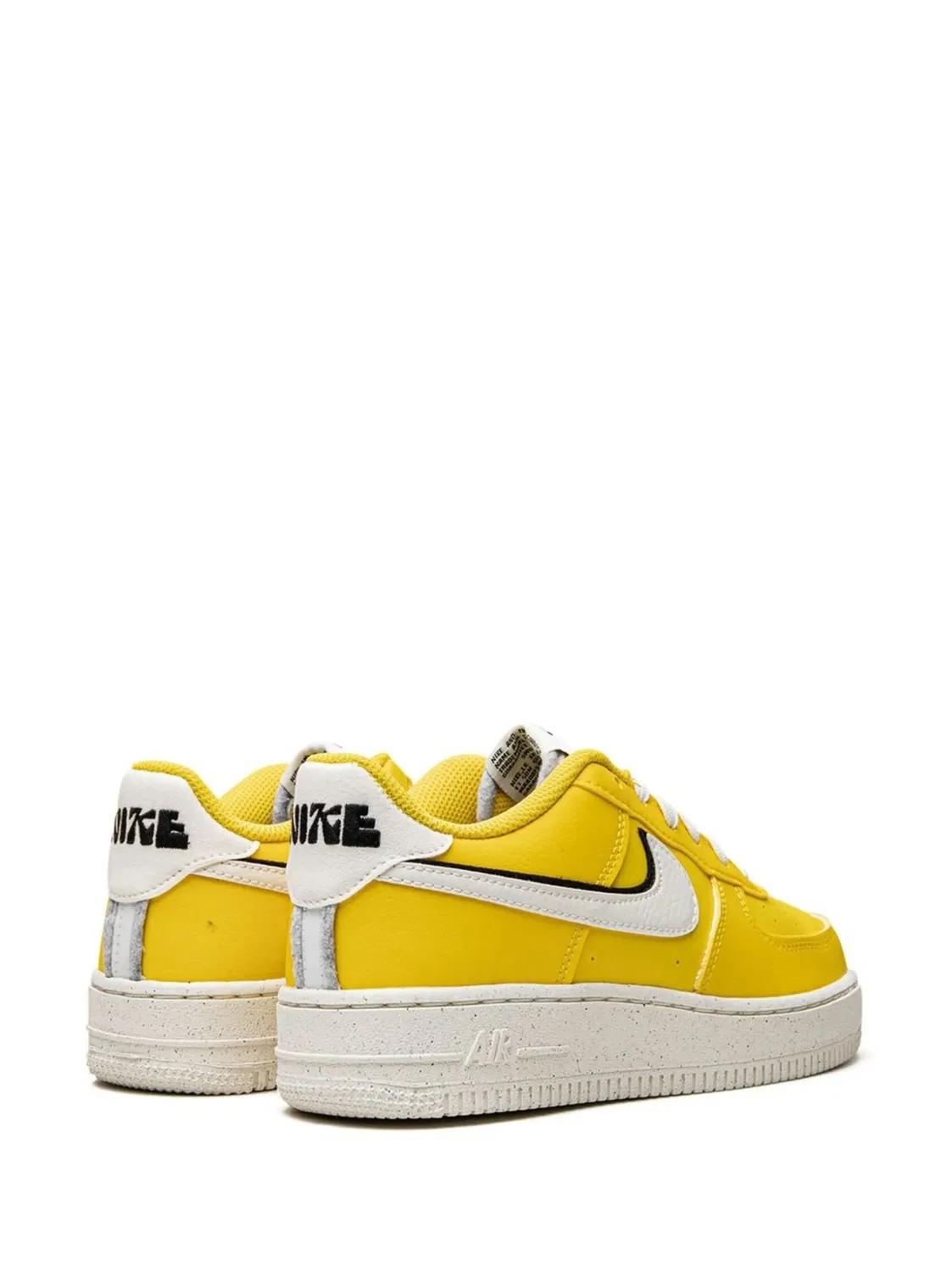 Кроссовки Air Force 1 Low 82 Nike Kids, желтый — фото 3