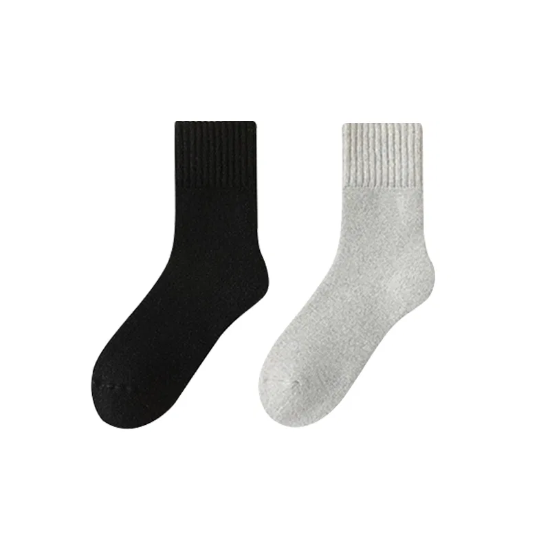 Детские носки с принтом [2 Pack] Black Gray MIIOW