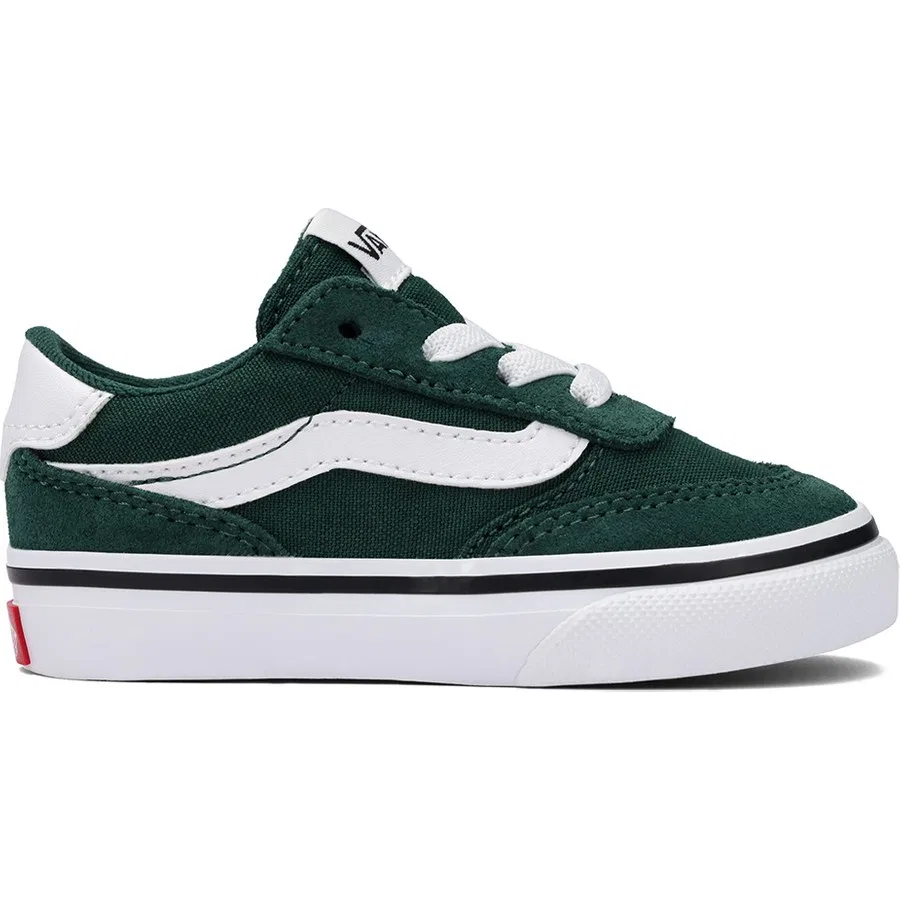 Кроссовки повседневные с липучкой Brooklyn Ls Slip-On Vans, Серый — фото 3