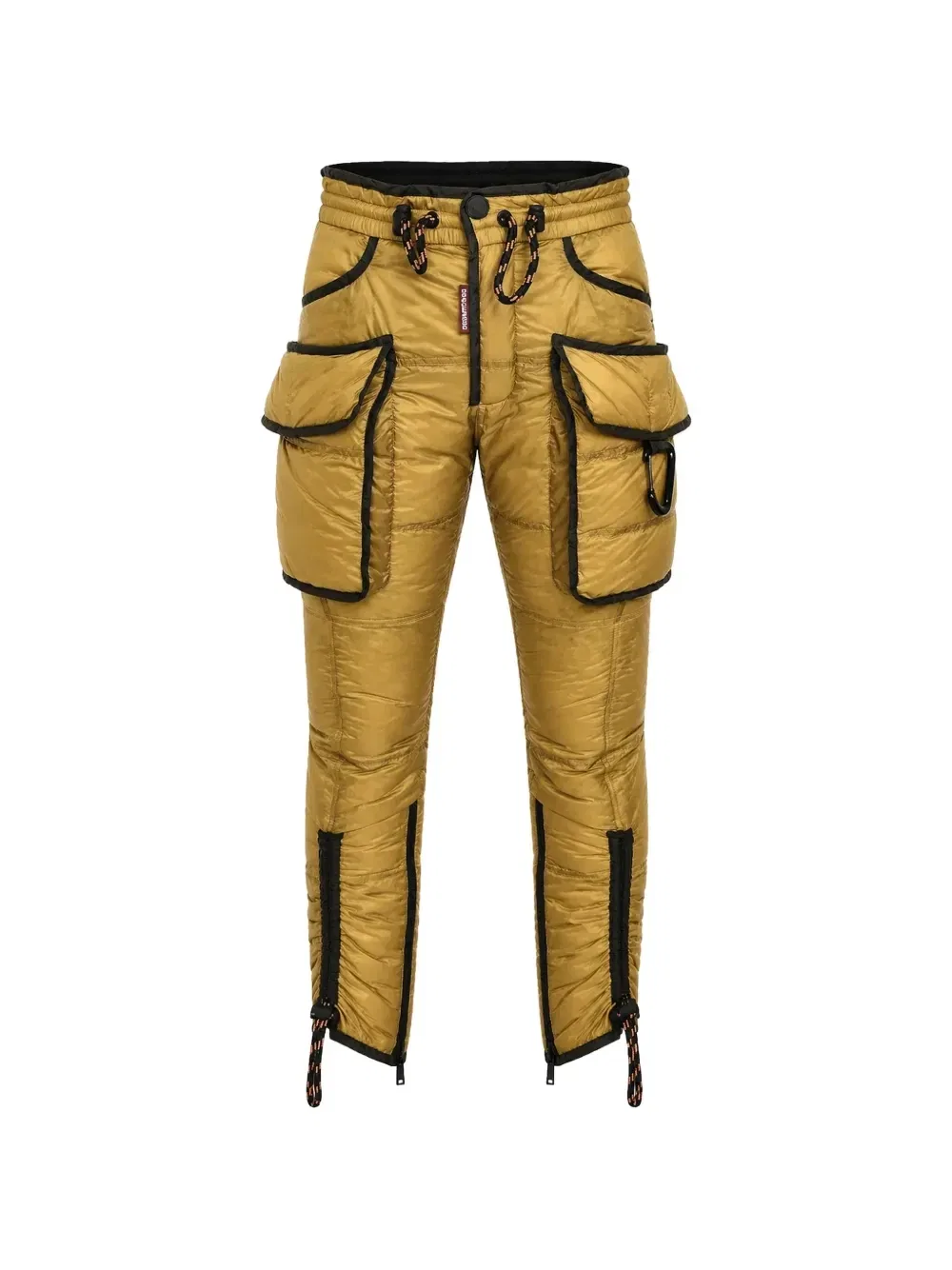 Утепленные брюки-карго Dsquared2, желтый