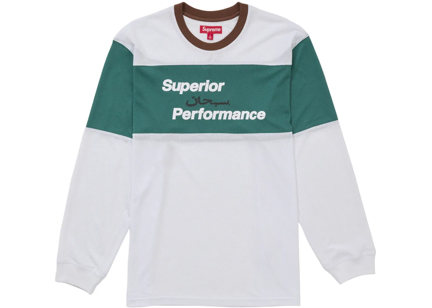 Мужская футболка с длинным рукавом Supreme Top, White