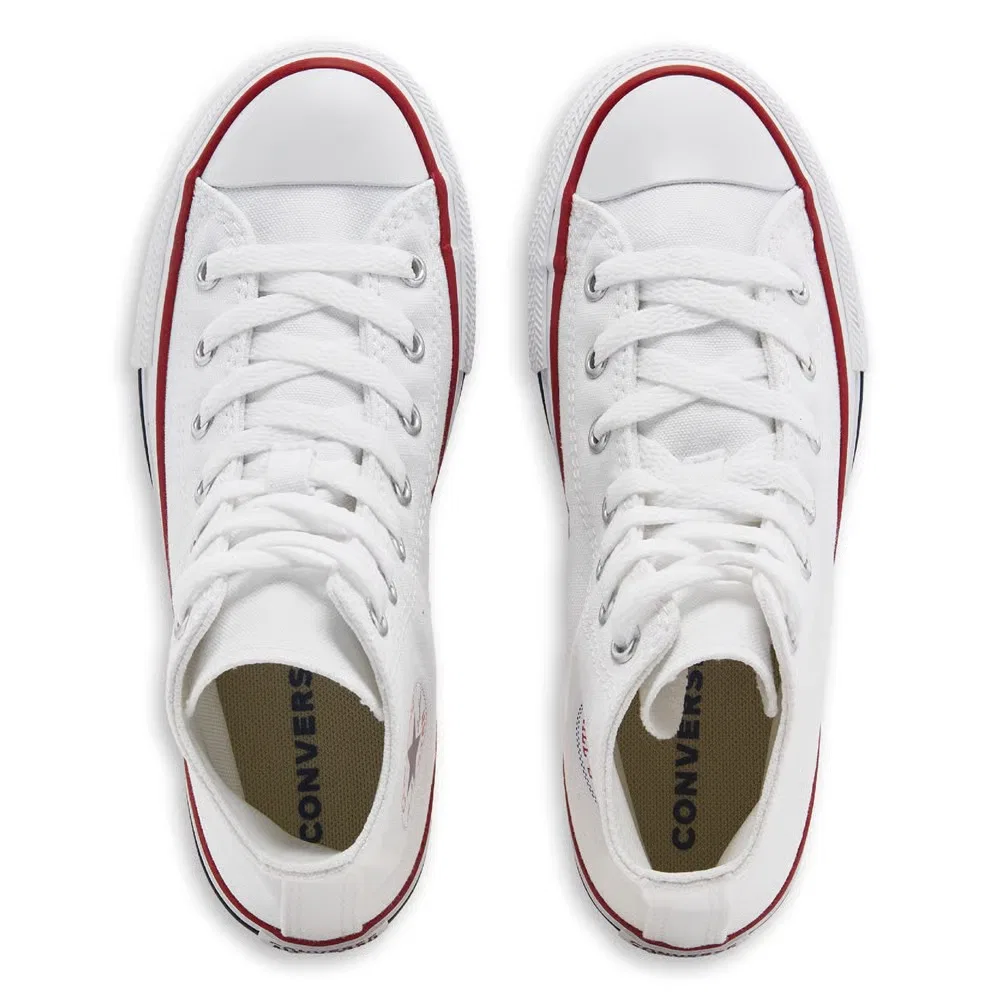 Детские высокие кроссовки Chuck Taylor All Star Converse, White — фото 4