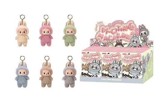 

Сюрприз-боксы с фигурками Pop Mart Labubu The Monsters Tasty Macarons, 2 предмета