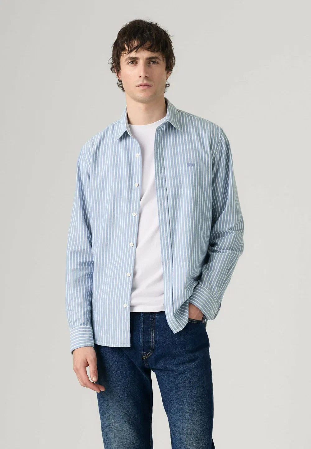 Battery housemark standard auri floral n - shirt Levi'S, Auri Floral Navy Blazer-Blues