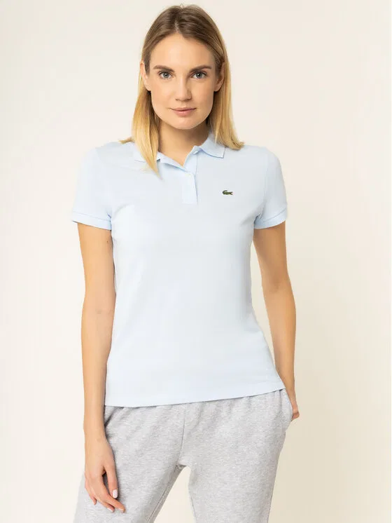 Поло Lacoste classic fit, синий