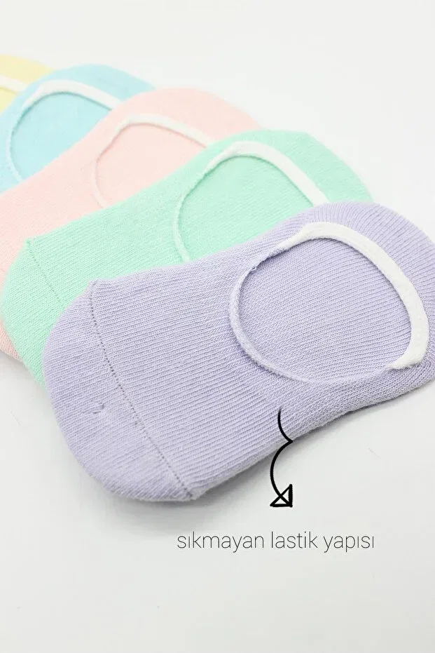Детские носки для девочек и мальчиков хлопковые с принтом Basics Bistyle, Lilac — фото 2