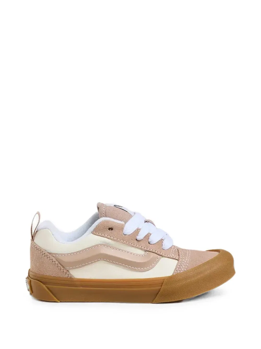 Низкие кеды Knu Skool Vans Kids, бежевый — фото 2